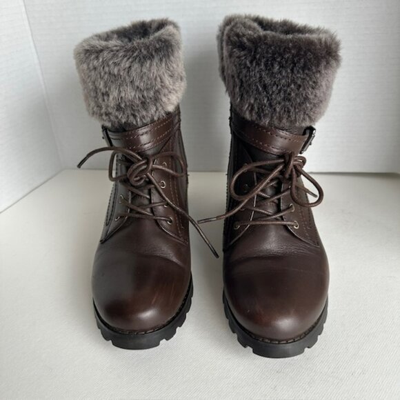 Blondo Women's Fiory Leather Winter Boot Size 6.5 - Picture 1 of 9